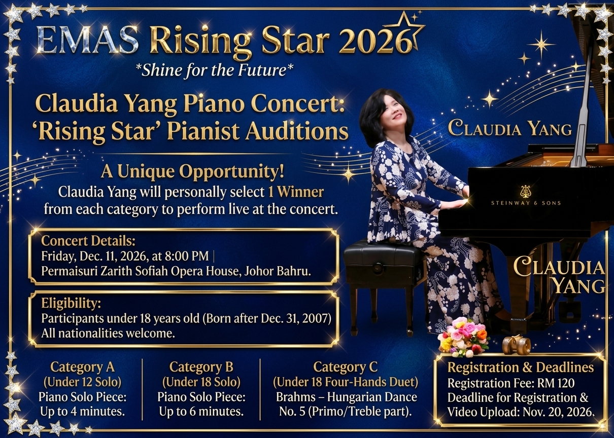 EMAS Rising Star Audition Poster